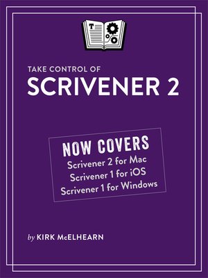 cover image of Take Control of Scrivener 2